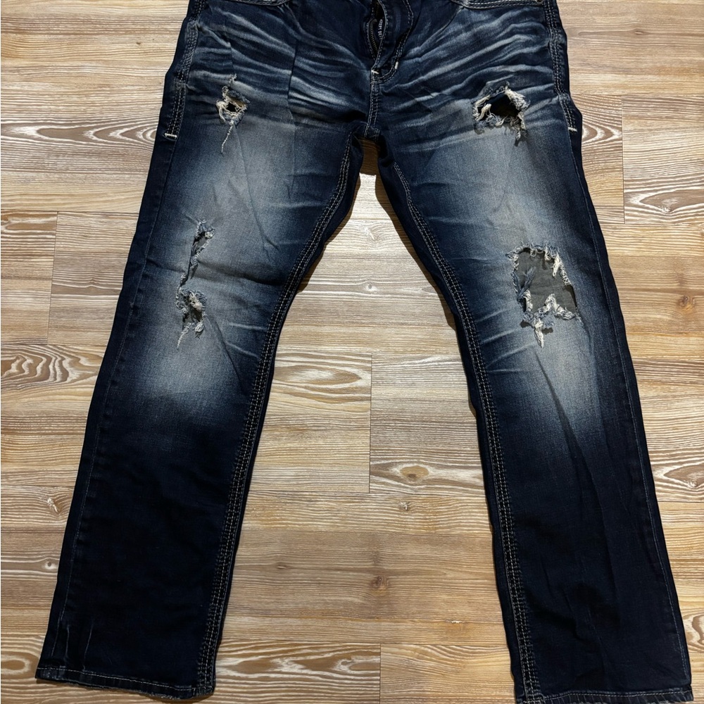 AMERICAN FIGHTER Distressed Jeans for Men
